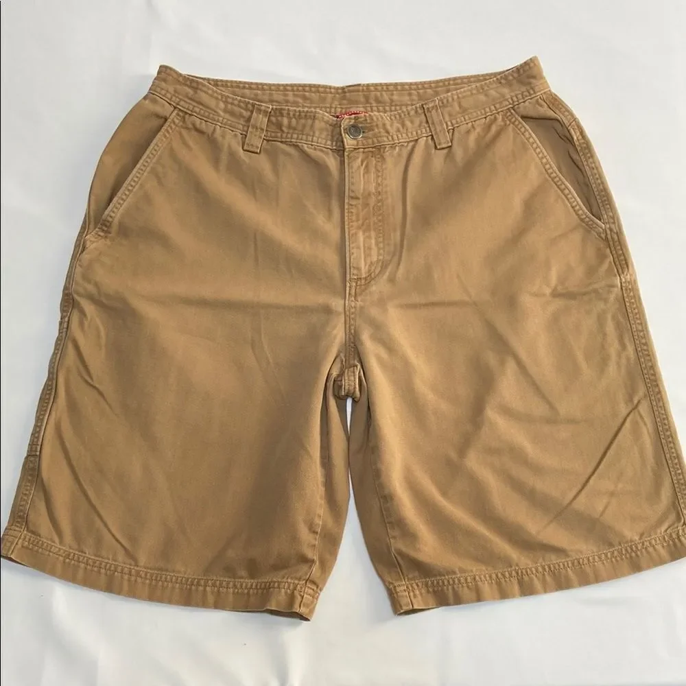 The North Face Tan Flat Front Shorts
